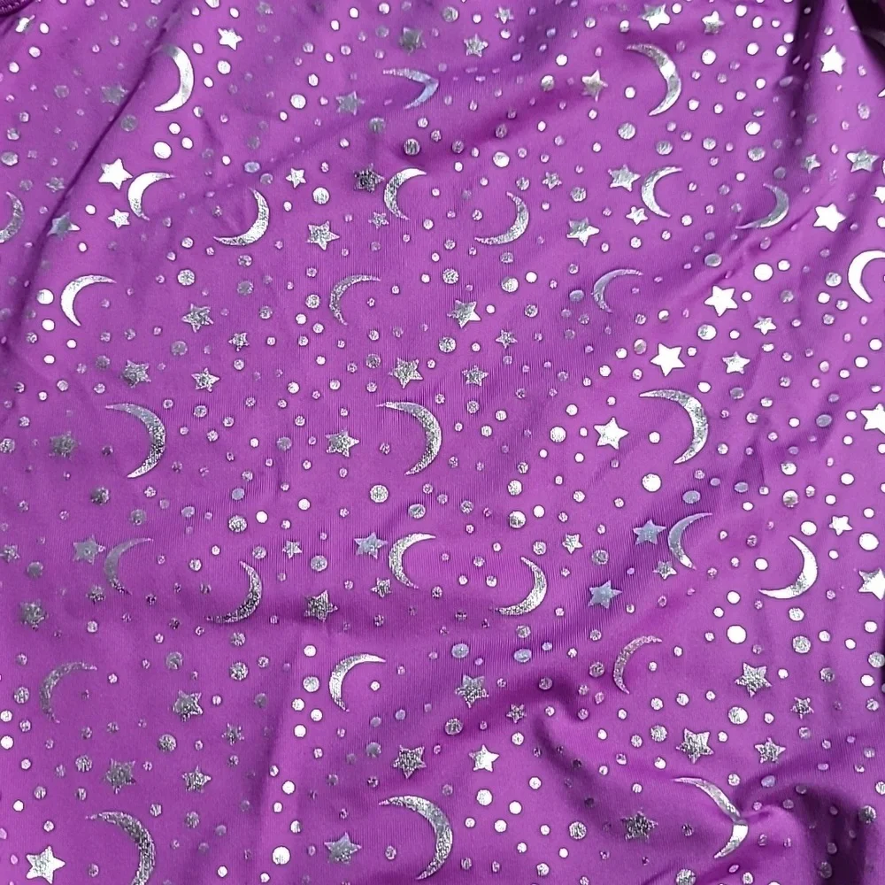 Cat & Jack Girls One Piece Celestial Pull-On Magenta Leotard Size XL (14/16)